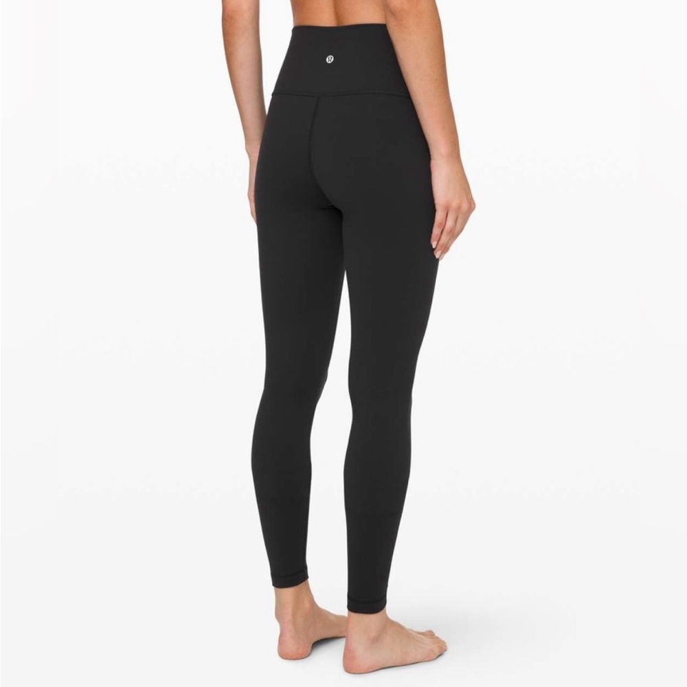 Lululemon Wunder Under High-Rise Tight 31" Black leggings tights size 4